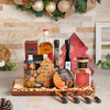Savory Yuletide Feast, christmas gift, christmas, holiday gift, holiday, gourmet gift, gourmet, liquor gift, liquor, cheeseboard gift, cheeseboard