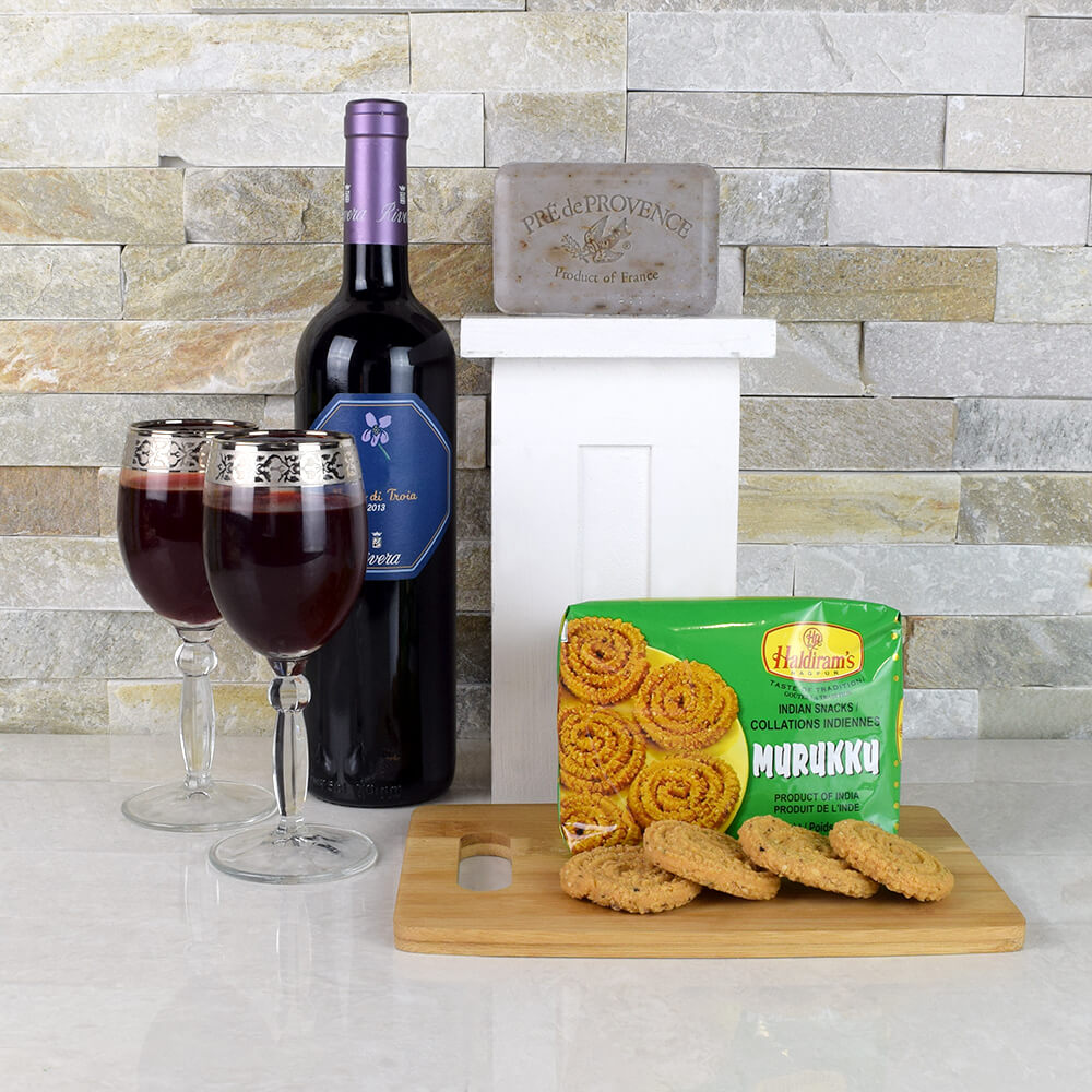 SAY CHEERS TO DIWALI GIFT SET, Diwali gift basket, Diwali hampers, gourmet gift baskets, corporate Diwali gifts