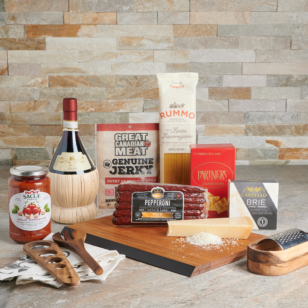 The Savoury Snack Gift Basket, Gourmet Gift Baskets, Wine Gift Baskets, Charcuteries, Canada Delivery