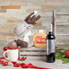 The Reindeer & Wine Gift, wine gift baskets, Christmas gift baskets