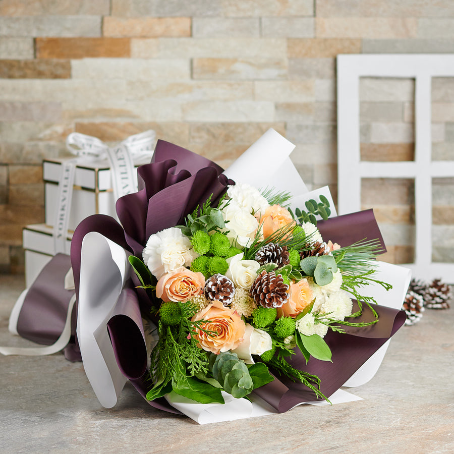Set 24001-2021,  flowers,  floral arrangement,  Floral Gift,  christmas,  holiday, holiday floral delivery, delivery holiday floral, christmas flowers canada, canada christmas flowers, toronto