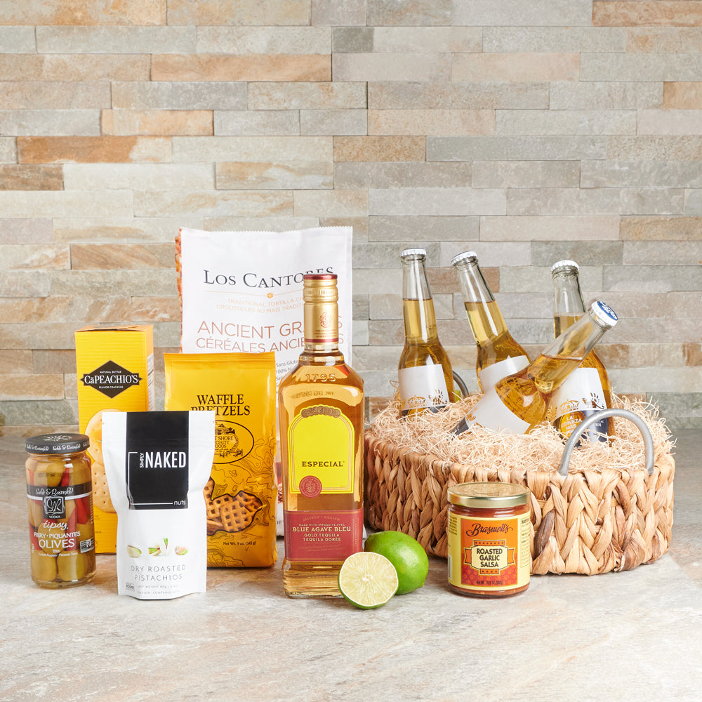 Acapulco Tequila Gift Basket, Liquor Gift Baskets, Alcohol Gift Baskets, Beer Gift Baskets, Gourmet Gift Baskets, Canada Delivery