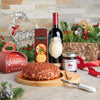 Niagara Wine Gift Set, Wine Gift Baskets, Gourmet Gift Baskets, Christmas Gift Baskets, Xmas Gift Set, Cracker, Wine, Cheeseball, Canada Delivery