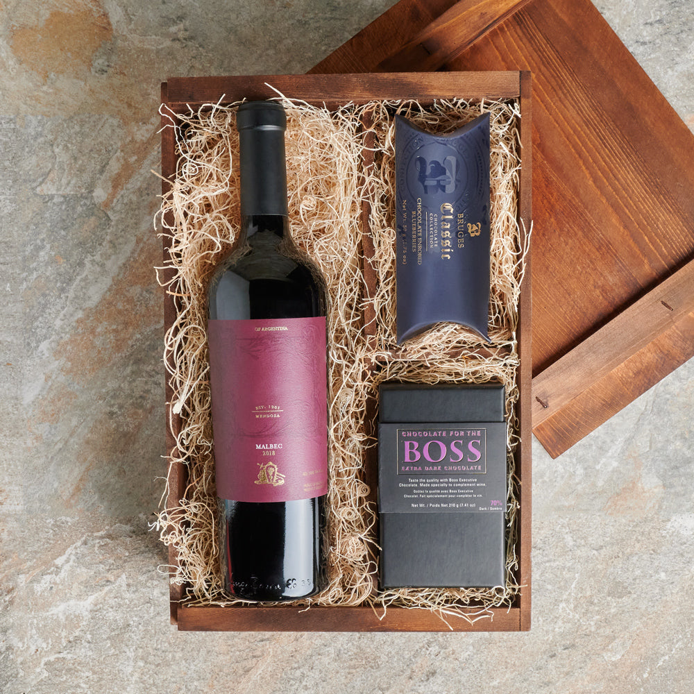 Laval Wine Crate, Wine Gift Baskets, Canada Delivery