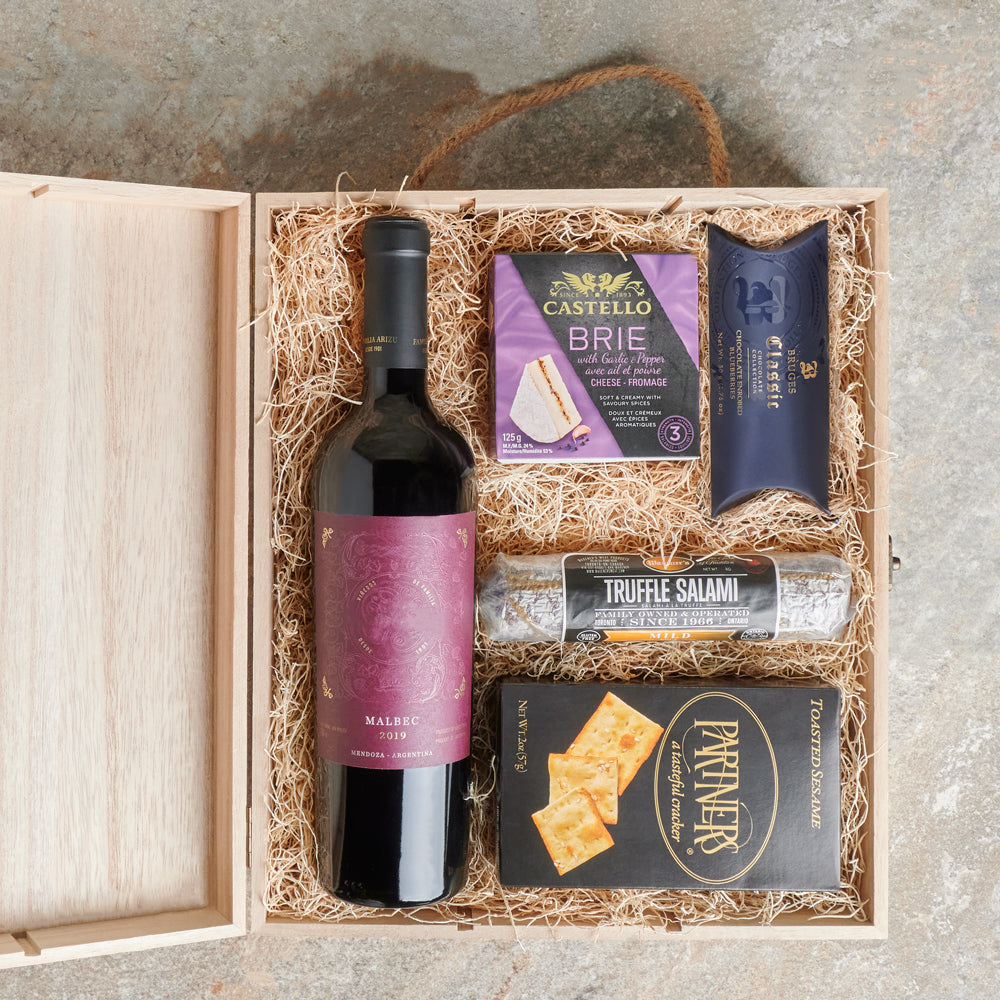 Luxury Gourmet Wine Crate